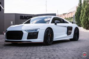 Audi R8 by Vorsteiner & RACE! on Vossen Wheels (VPS-305T) 2019 года